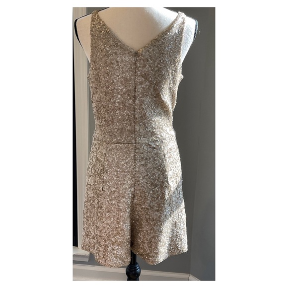 NWOT Dress the Population Sequin Romper - Picture 4 of 6